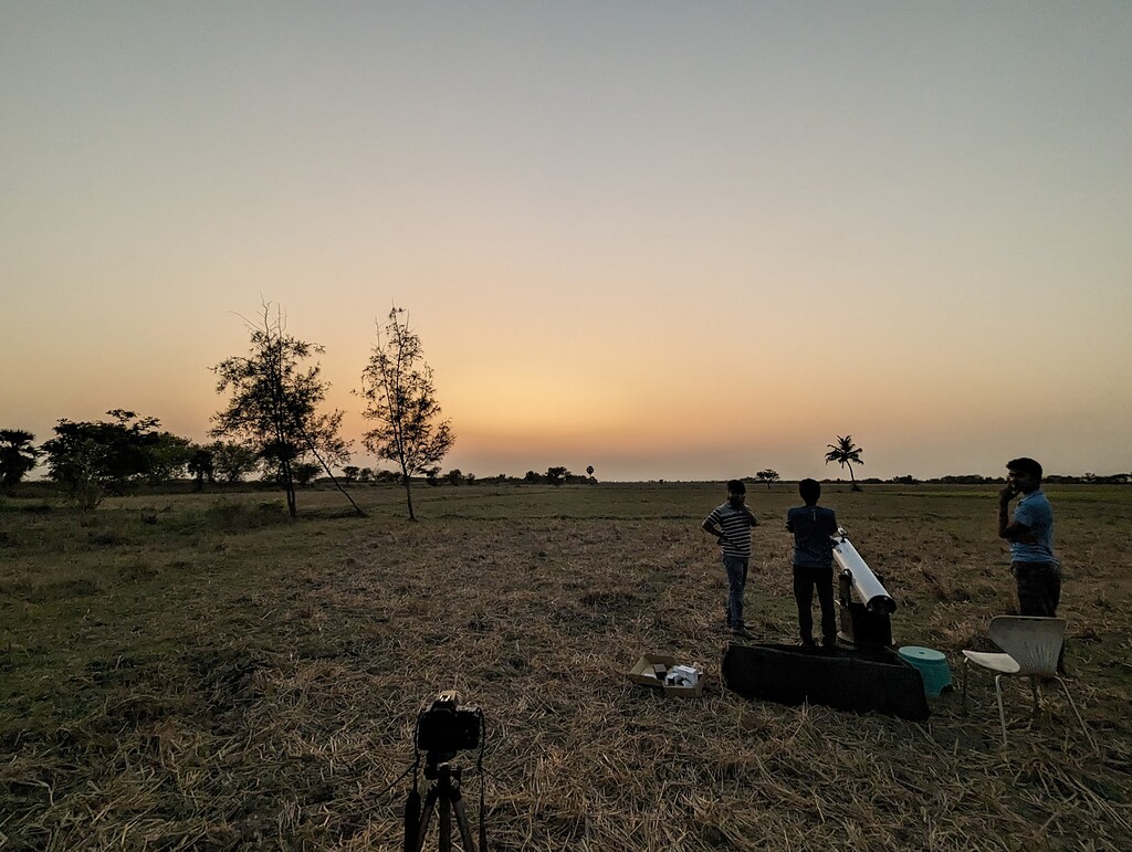 Comet hunt drive 12P/PonsBrooks Events Chennai Astronomy Club