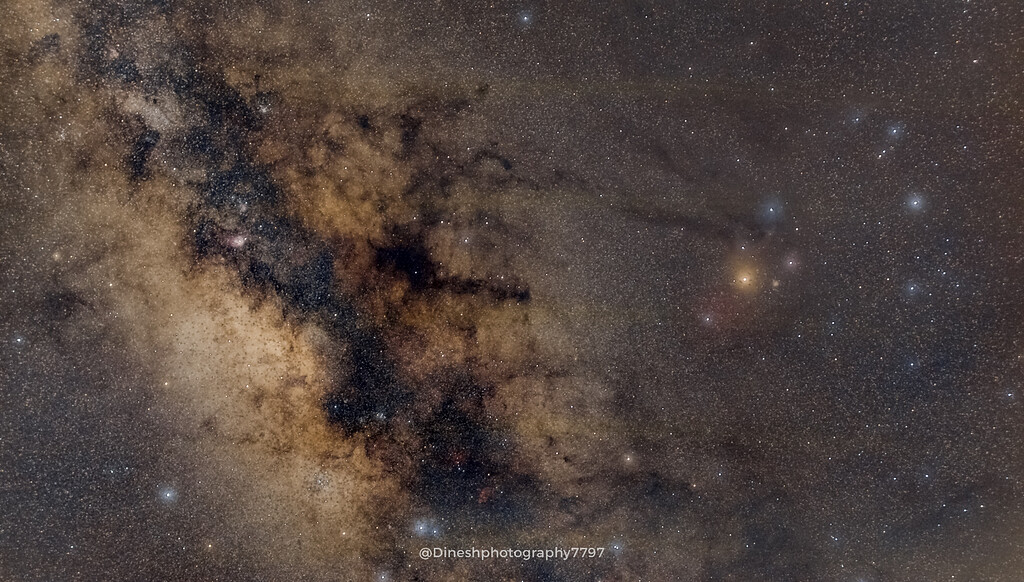 Milkyway Core from Chennai (Bortle 6 to 7))