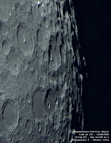 Moon closeup